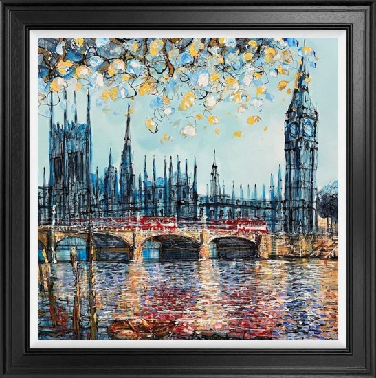 Power Reflections - Original - Black Framed Power Reflections - Original - Black Framed