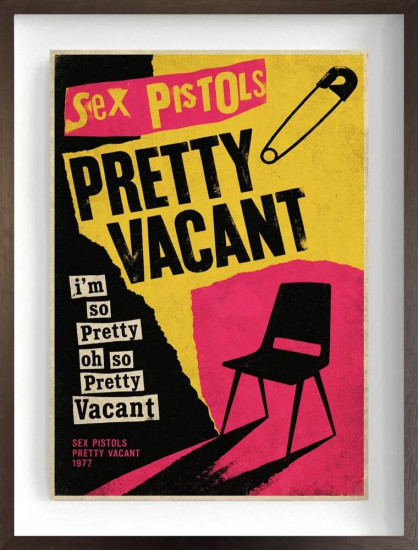 Pretty Vacant - ReSouled - Limited Edition - Framed Pretty Vacant - ReSouled - Limited Edition - Framed