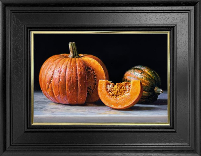 Pumpkins - Original - Framed Pumpkins - Original - Framed