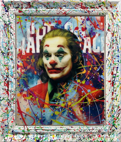 Put On A Happy Face - Original - Framed