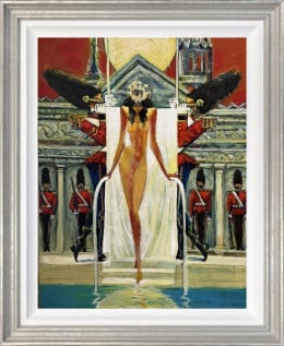 Queen's Bath - Original - Framed