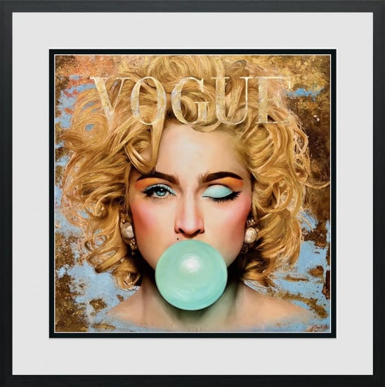 Queen Of Pop - Paper - Limited Edition - Framed Queen Of Pop - Paper - Limited Edition - Framed