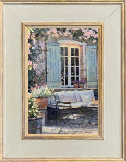 Quiet Corner - Original - Framed Quiet Corner - Original - Framed