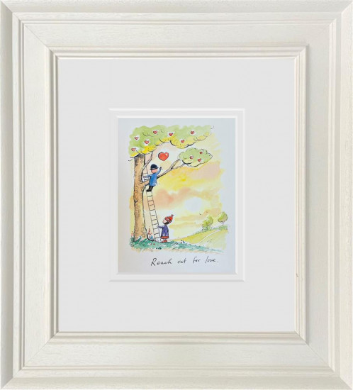 Reach Out For Love - Sketch - Original - Framed Reach Out For Love - Sketch - Original - Framed