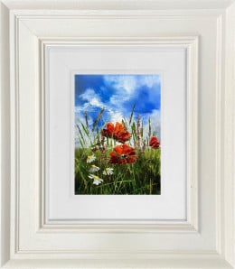 Reaching For The Blue - Original - Framed Reaching For The Blue - Original - Framed