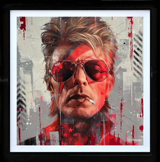 Rebel Ziggy - Original - Framed