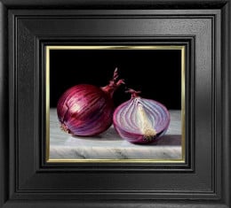 Red Onions - Original - Framed