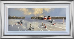 Rest In The Bay - Original - Framed