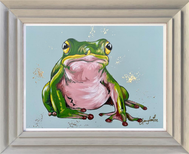 Ribbit - Original - Framed