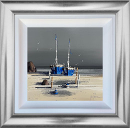 Ribbons In The Wind - Original - Framed