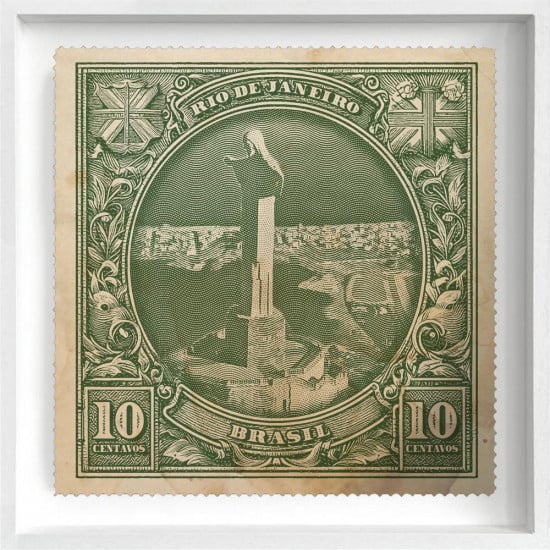 Rio De Janeiro - Limited Edition - White Framed Rio De Janeiro - Limited Edition - White Framed