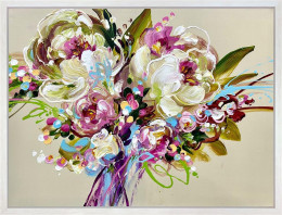 Romance In Spring I - Original - Framed