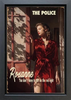 Roxanne - Original - Framed Roxanne - Original - Framed
