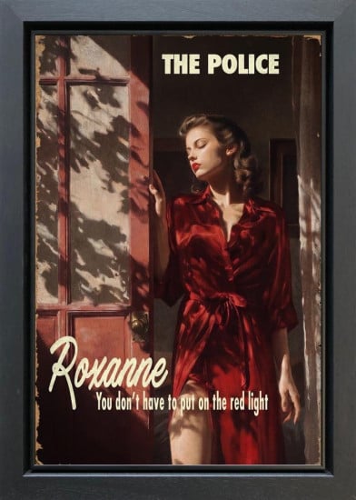 Roxanne - Original - Framed Roxanne - Original - Framed