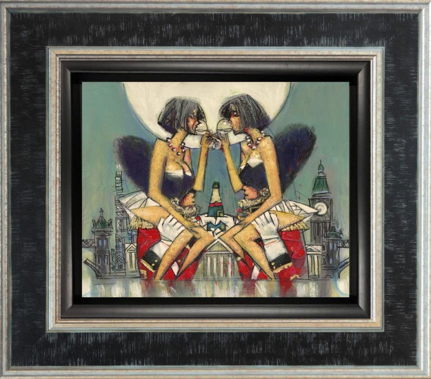 Royal Champagne - Limited Edition - Framed