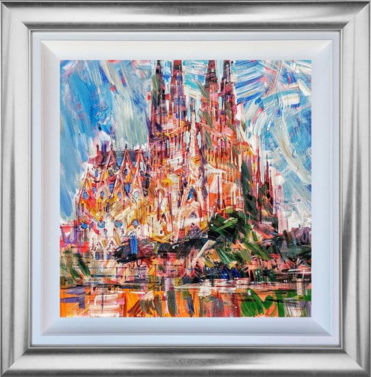 Sagrada Familia - Original - Framed Sagrada Familia - Original - Framed