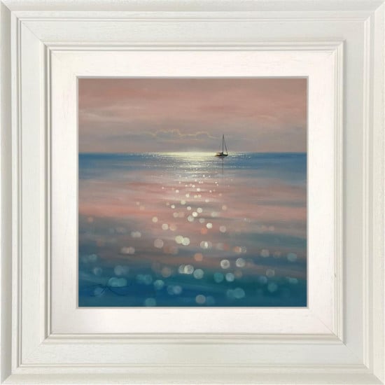 Sails Down - Original - Framed Sails Down - Original - Framed