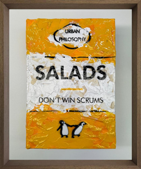 Salads - 3D Storybook - Original - Framed Salads - 3D Storybook - Original - Framed