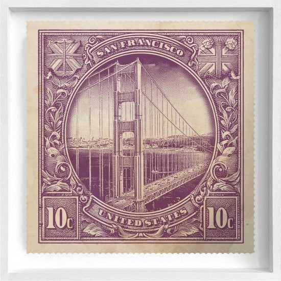 San Francisco - Limited Edition - White Framed San Francisco - Limited Edition - White Framed