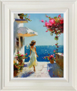 Sea Meets Silence - Original - Framed