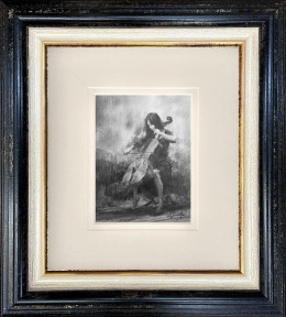 Secrets And Wishes - Study - Original - Framed