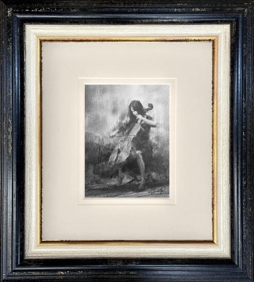 Secrets And Wishes - Study - Original - Framed