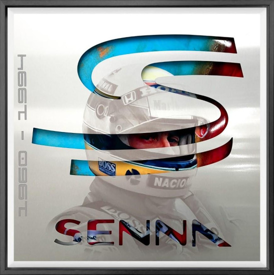 Senna - Original - Framed