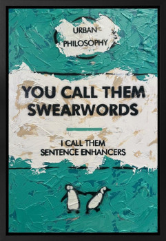 Sentence Enhancers - Original - Black Framed
