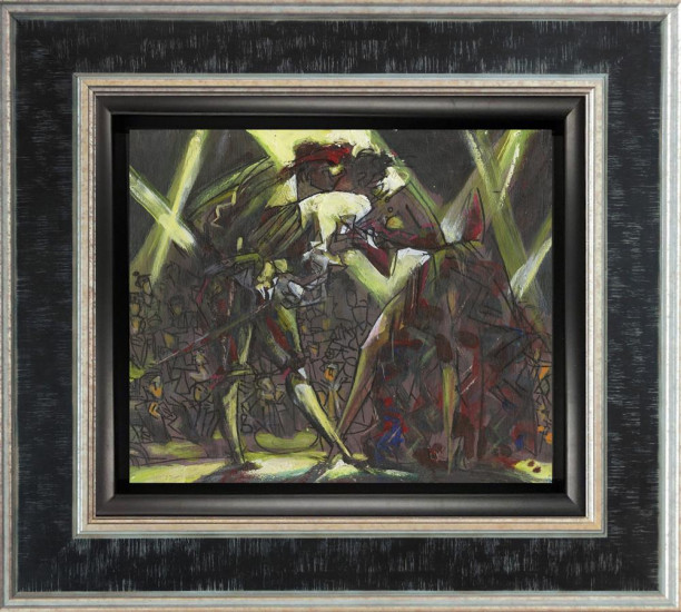 Shakespearean Love - Original - Framed Shakespearean Love - Original - Framed
