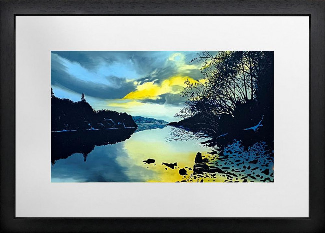 She Sells Sanctuary - Original - Framed She Sells Sanctuary - Original - Framed