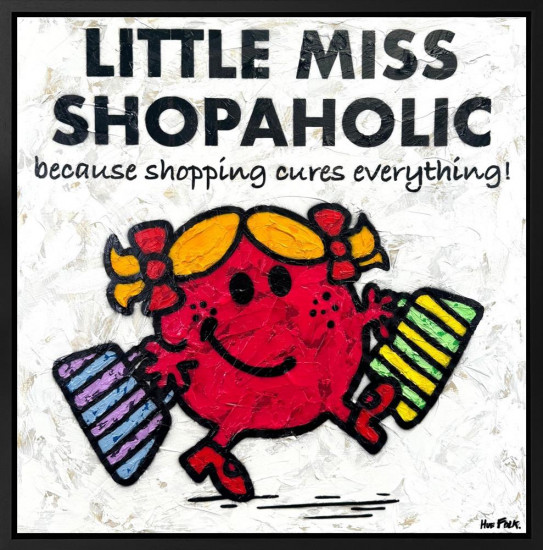 Shopaholic - The Untold Stories - Original - Black Framed Shopaholic - The Untold Stories - Original - Black Framed