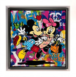 Shopping Date - Original - Framed