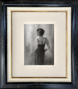Silver Kisses - Study - Original - Framed