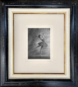 Silver Shoes - Study - Original - Framed Silver Shoes - Study - Original - Framed