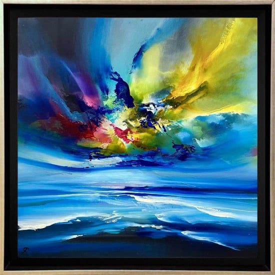 Skyborn Tides - Original - Framed Skyborn Tides - Original - Framed