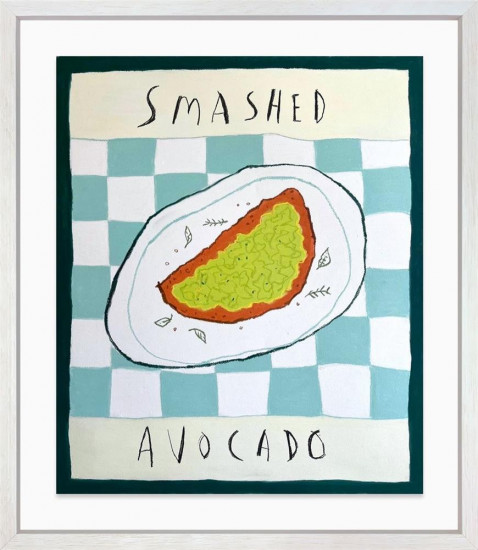 Smashed Avocado - Original - Framed