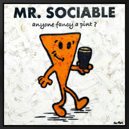 Sociable - The Untold Stories - Original - Framed