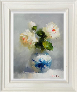 Soft Bloom - Original - Framed