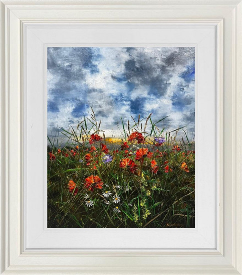 Song Of Summer Air - Original - Framed Song Of Summer Air - Original - Framed