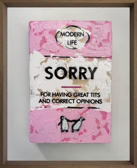 Sorry - Mini 3D Storybook - Original - Framed Sorry - Mini 3D Storybook - Original - Framed