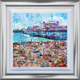 South Coast Blues - Original - Framed South Coast Blues - Original - Framed