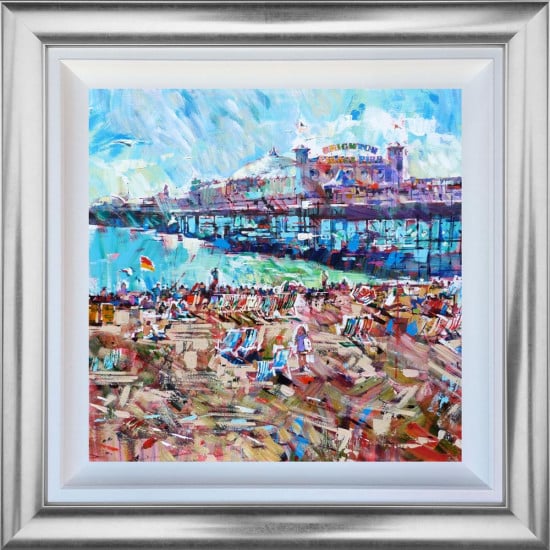 South Coast Blues - Original - Framed South Coast Blues - Original - Framed