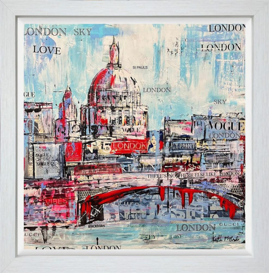 St Paul's Skyline - Limited Edition - White Framed