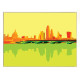 St Pauls To The City - Canvas Deluxe - White Framed