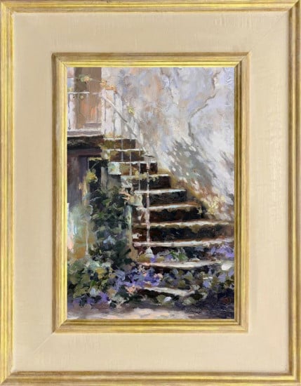 Stairs II - Original - Framed Stairs II - Original - Framed