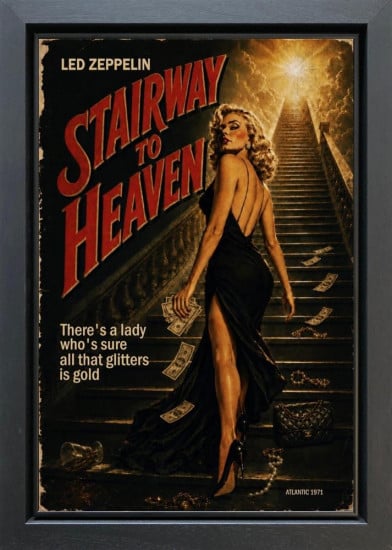 Stairway To Heaven - Original - Framed Stairway To Heaven - Original - Framed