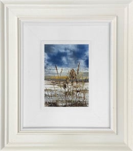 Standing Through The Snowfall - Original - Framed