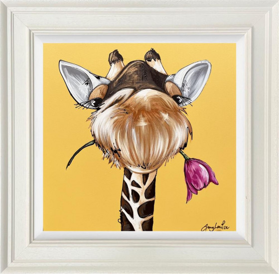 Stop And Smell The Tulips - Original - Framed Stop And Smell The Tulips - Original - Framed