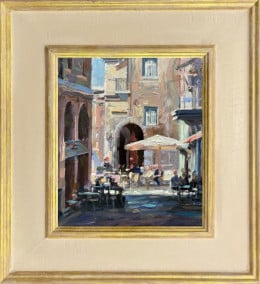 Street Shadow - Original - Framed Street Shadow - Original - Framed