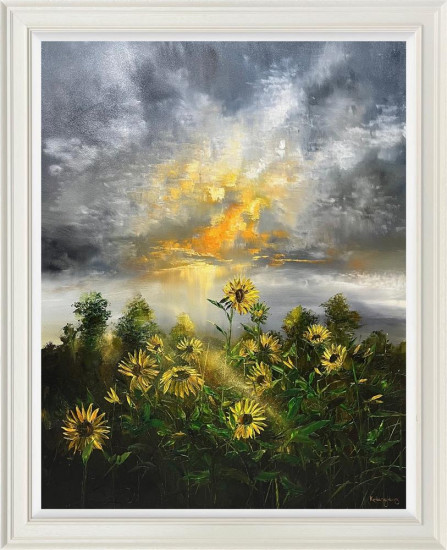 Sunlight Breaking Through - Original - Framed Sunlight Breaking Through - Original - Framed